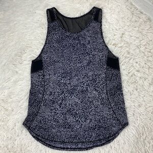 Lululemon Sculpt Tank II Polar Shift Alpine White Black